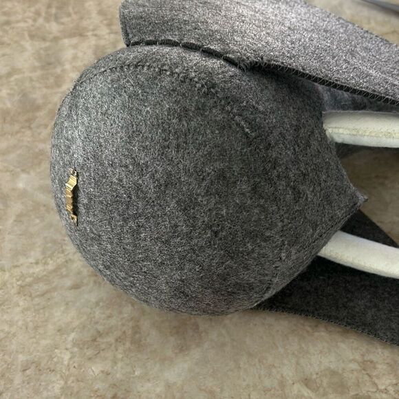Gray Felt Elephant - Picture 5 of 5